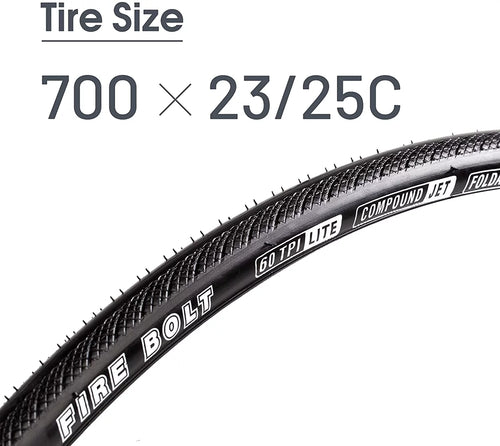 20 PACK 700x25c Foldable 60 TPI Road Bike Tire W127