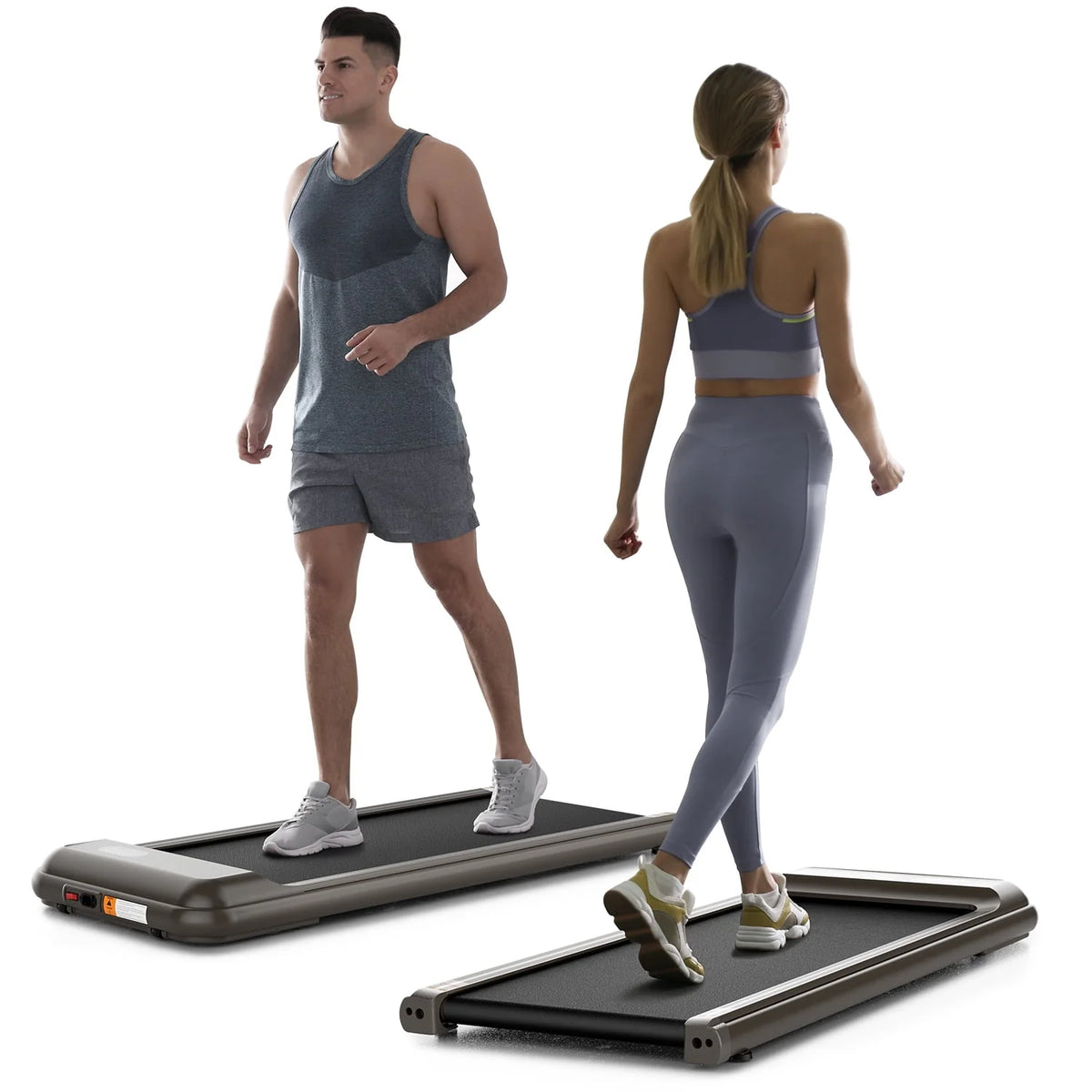 Treadmill Walking Pad with Remote Control 2 in 1 Portable J34800