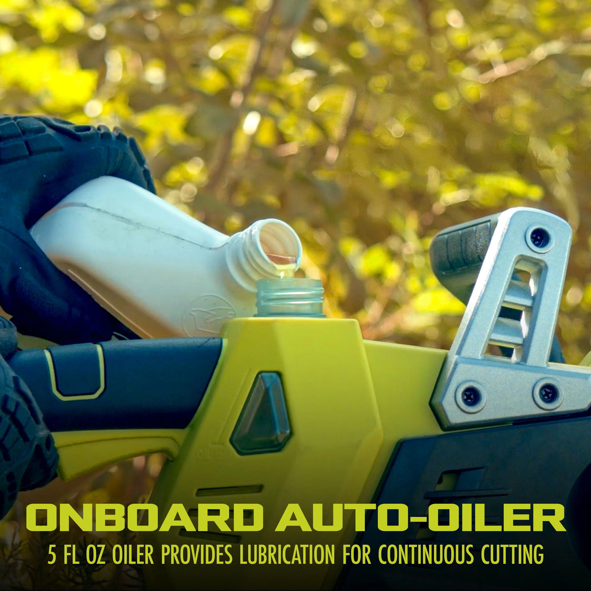 48V Cordless 16-inch Chainsaw O206