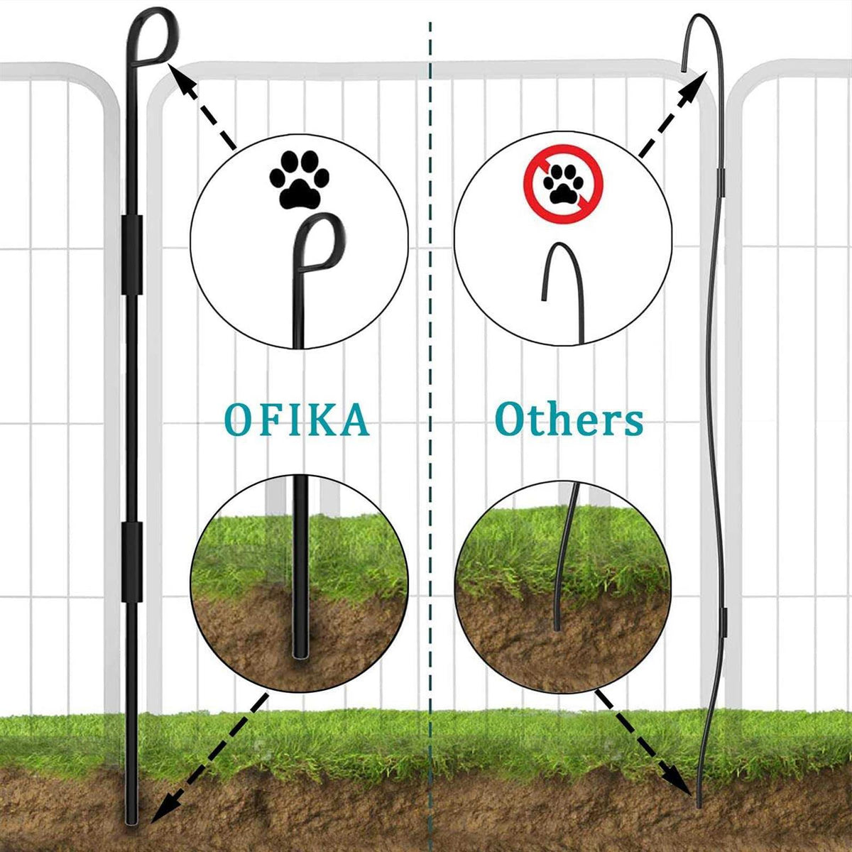 Heavy Duty Metal Dog Playpen 32 Width V993