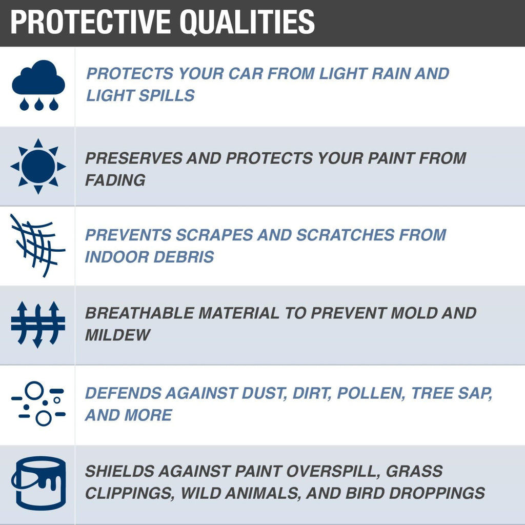 Gray Water Resistant Truck Cover Pack of 2 U5481