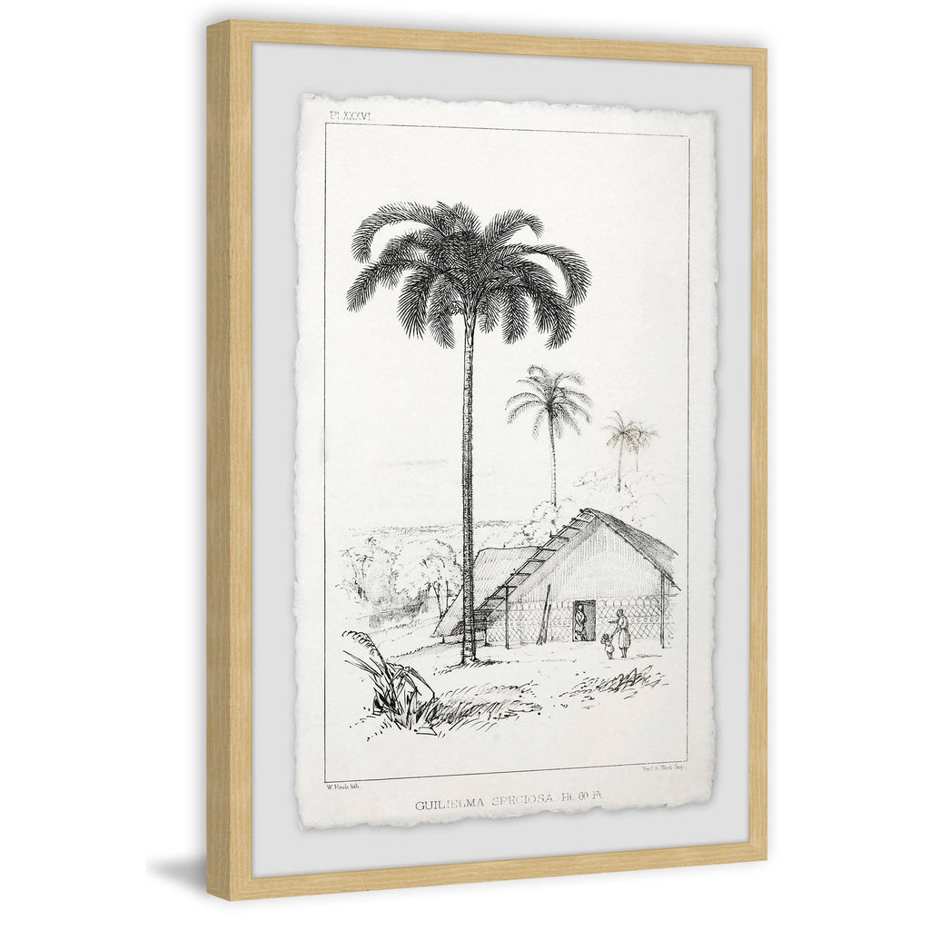 Gray 24 x 36 Framed Giclee Painting B364297