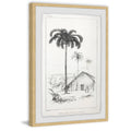 Gray 24 x 36 Framed Giclee Painting B364297