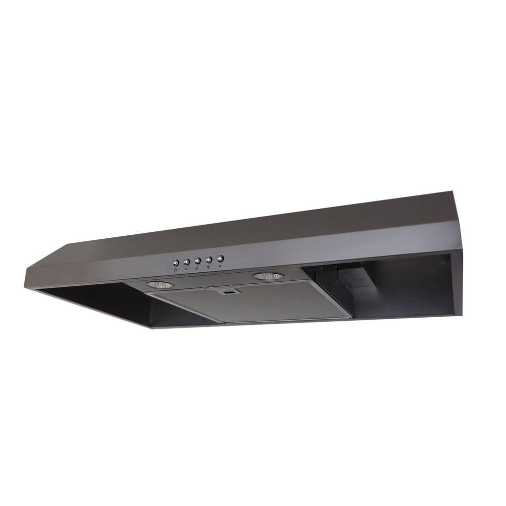 30 in. Stainless Steel Under Cabinet Range Hood with LED Light Q68041