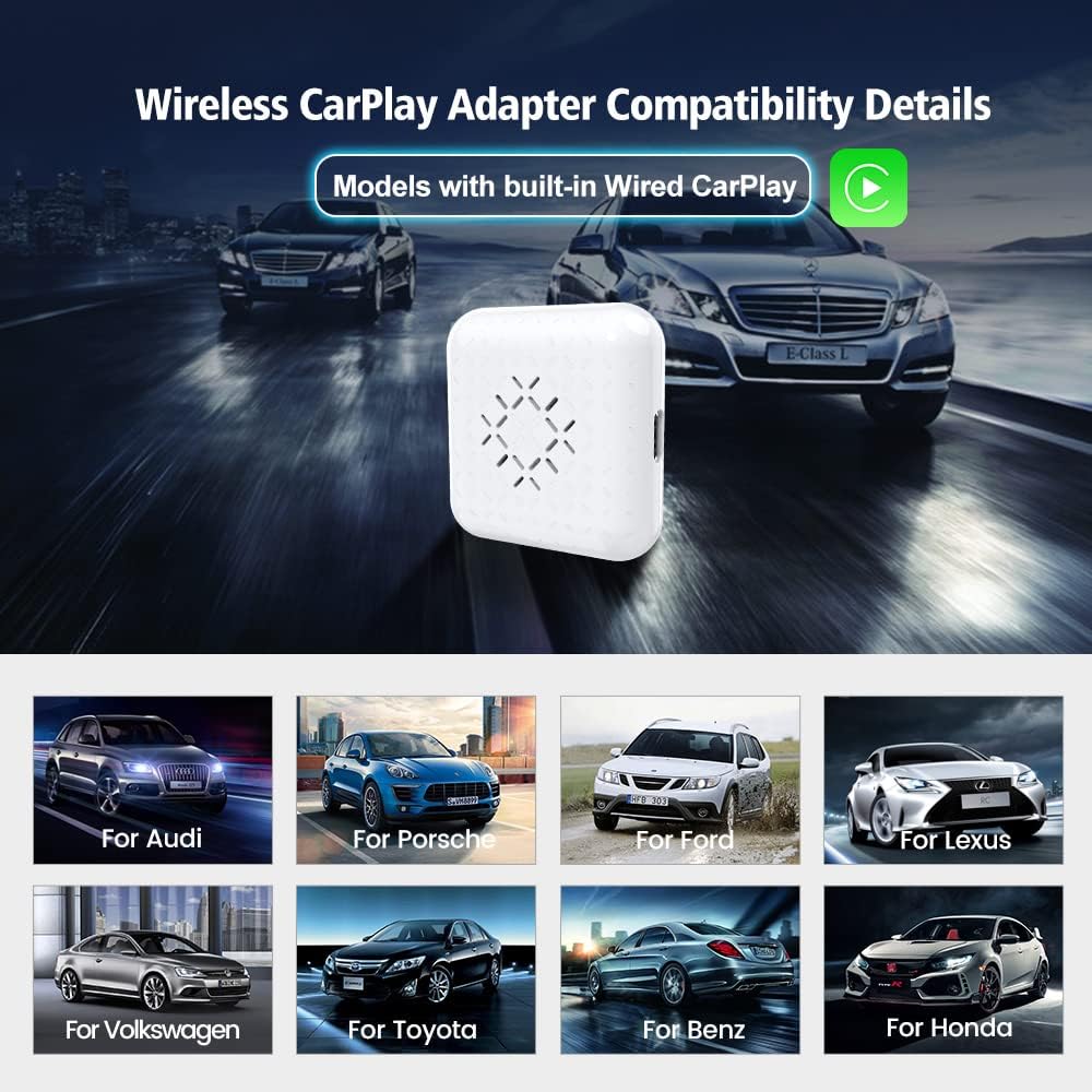 Wireless CarPlay Adapter Dongle Pack of 2 N7119