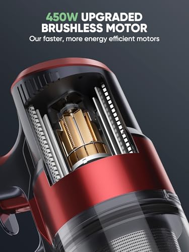 Cordless Stick Vacuum Cleaner 450W 40Kpa 55 Mins 1.5L L243