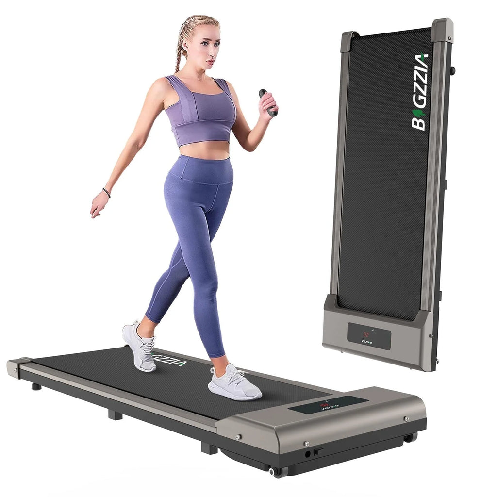 2 in 1 Under Desk Treadmill with Remote Control and LCD Display O8994