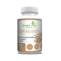 Organic Ashwagandha 1300MG Vegan Capsules 60CT P364