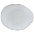 12 in. Vitrified China Ellipse Plate V81334