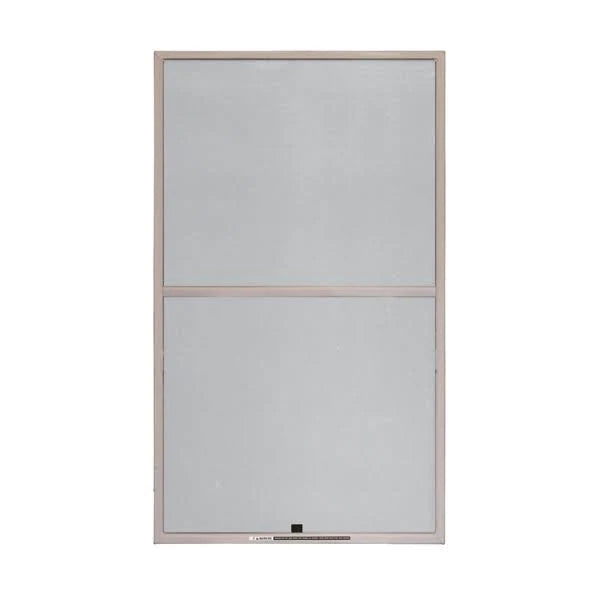 Insect Screen for Double-Hung Window, Sandtone, 33 5/32 Wide by 33 3/8 Inches B94348