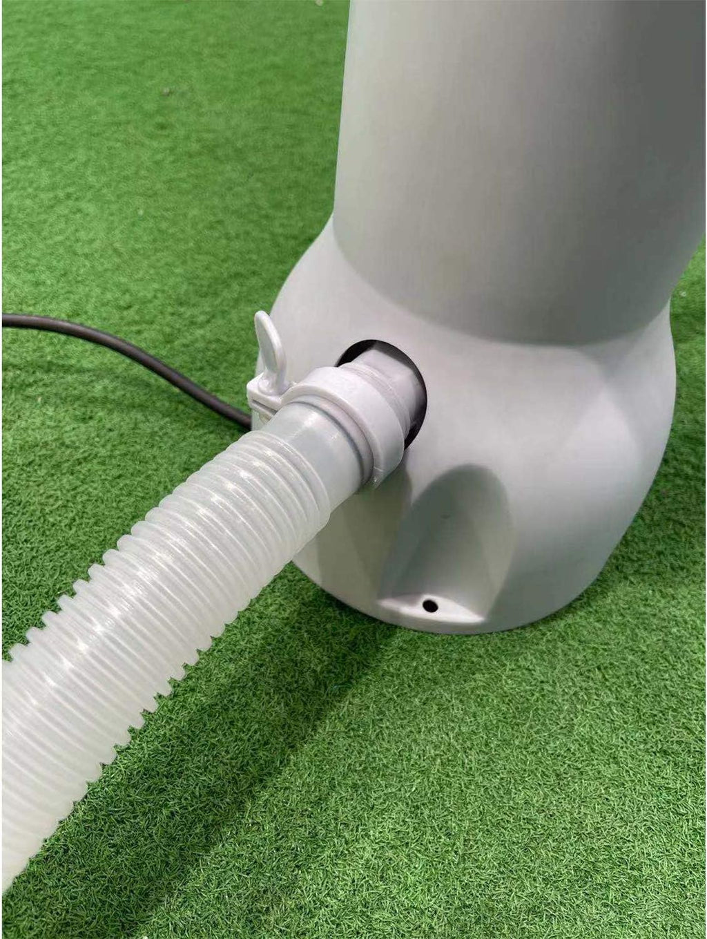 Above Ground Swimming Pool Filter Cartridge Pump with 32 mm Hoses Pack of 2 U36996