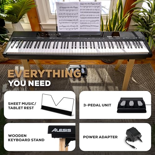 88 Hammer Action Weighted Keys Digital Piano B5744
