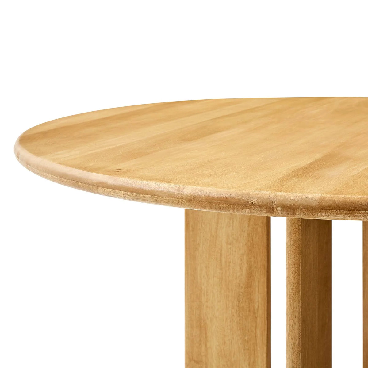 Round 48" Oak Wood Dining Table Y311432