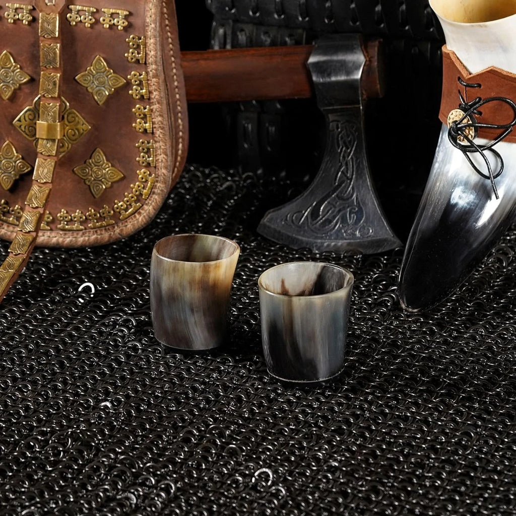 Drinking Horn Shot Glass Pair W272794