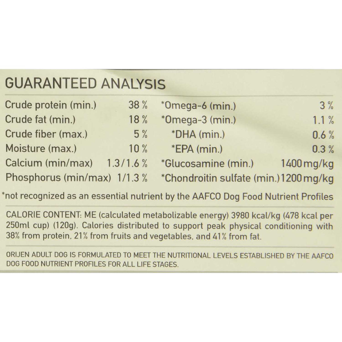 Dry Dog Food H380