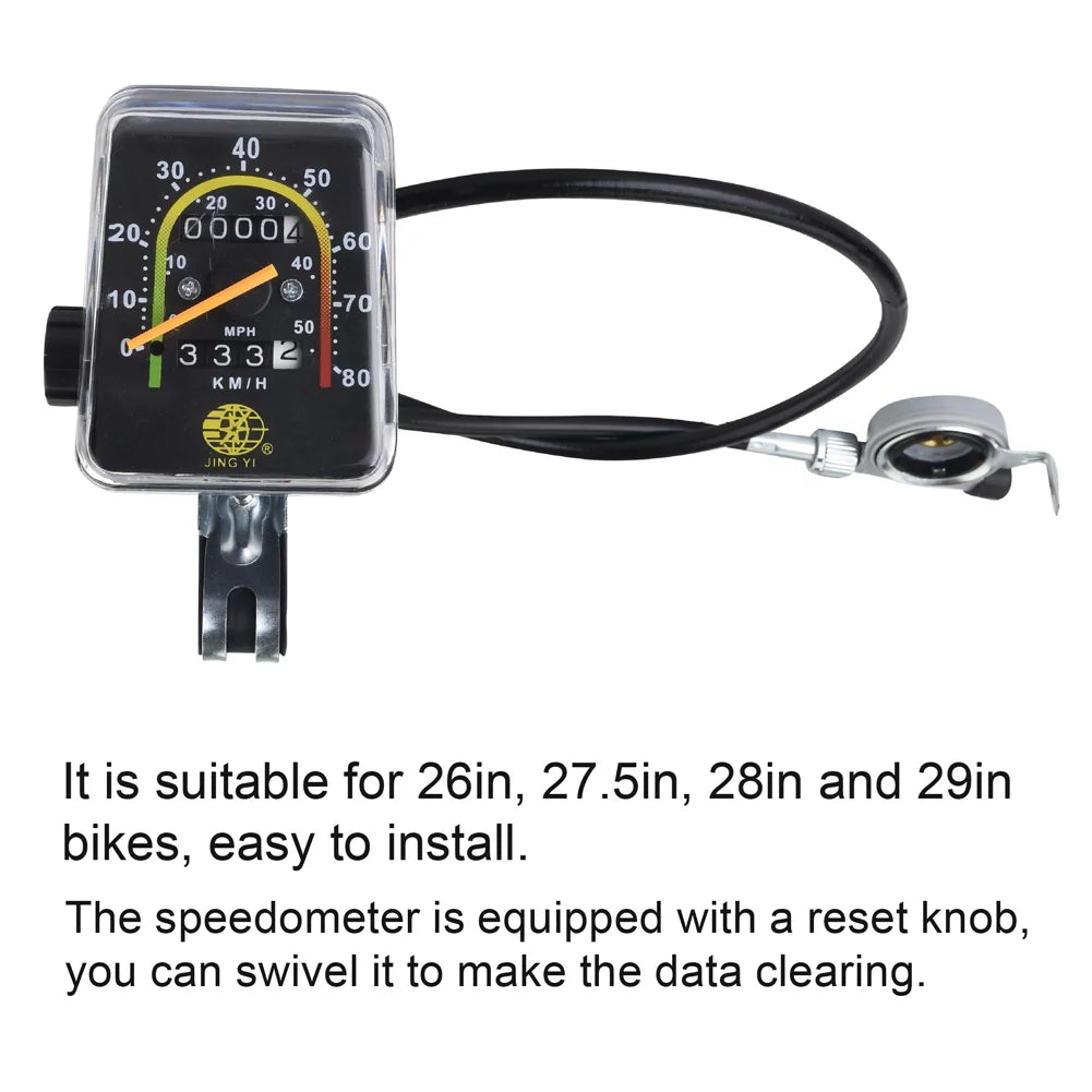 28 Inch Bike Computer Waterproof Mechanical D3603