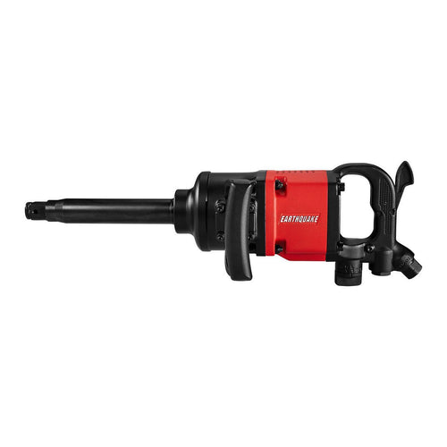 1 in. D-Handle Aluminum Air Impact Wrench, 8 in. Extended Anvil, 2500 ft. lbs., Red J280216