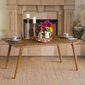 Brown Wood Dining Table C187