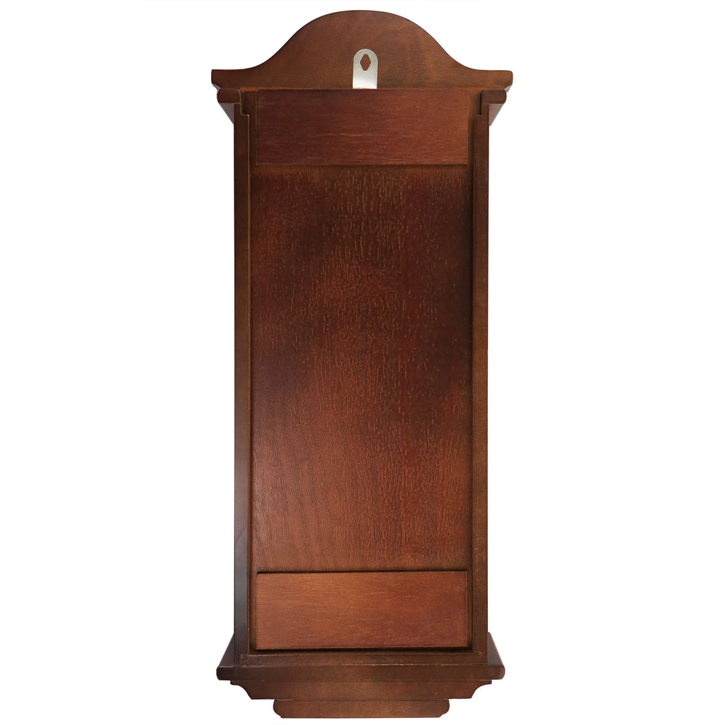 Mahogany Brown Chiming Pendulum Wall Clock Z781742