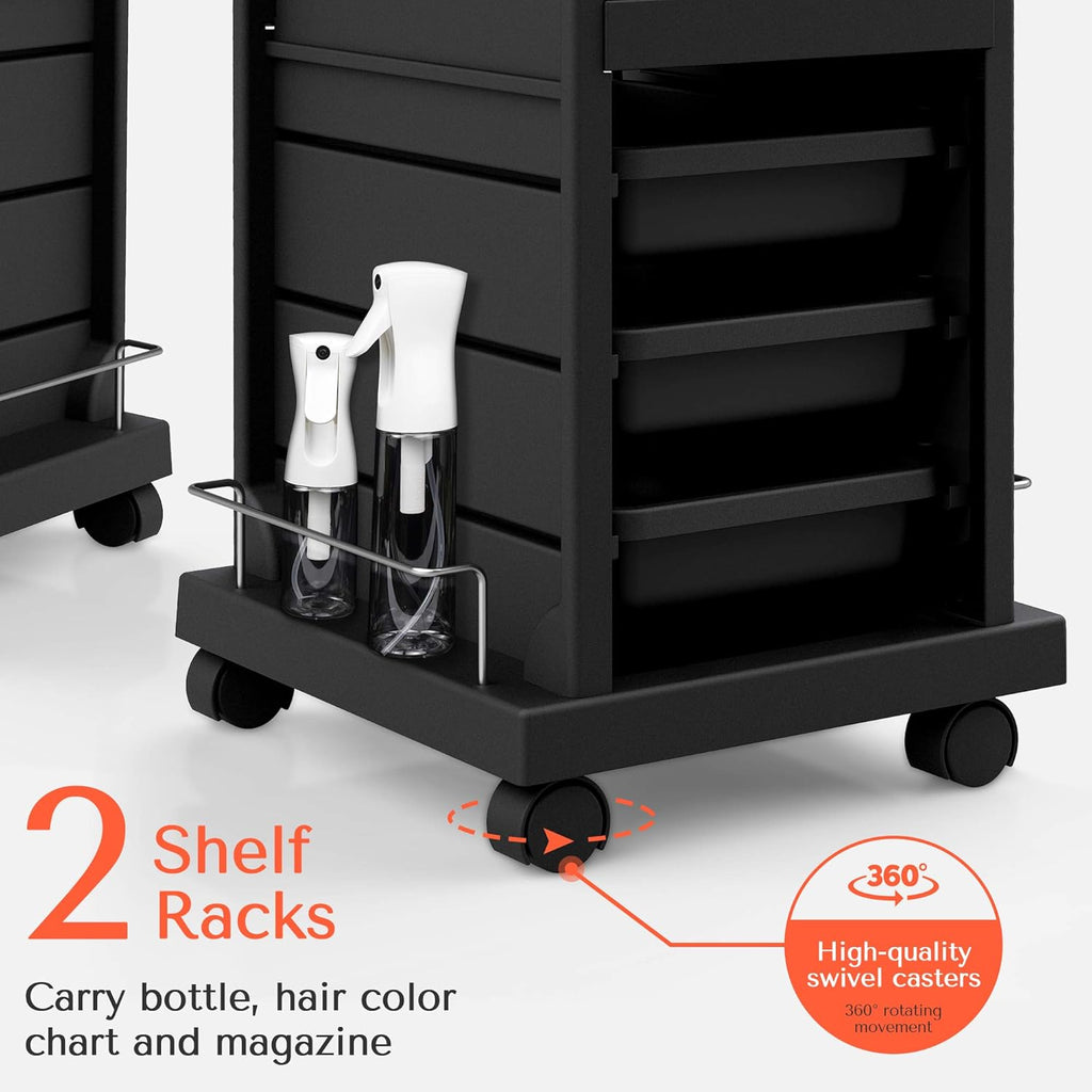 6-Tray Salon Rolling Cart B98610