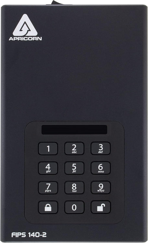 256-Bit Encrypted Hard Drive T66923