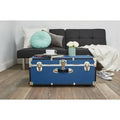 Misty Blue Kids Footlocker Trunk B836