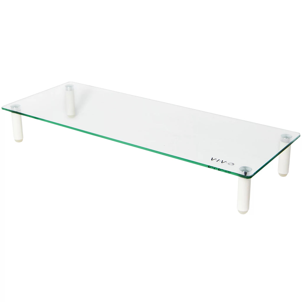 Ergonomic Glass Tabletop Riser D105