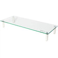 Ergonomic Glass Tabletop Riser D105