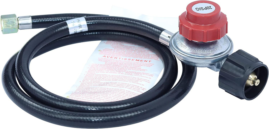 Cast Iron Burner Assembly with High Pressure Regulator and Hose, Pack of 2 T938153