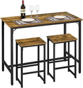 3 Piece Counter Height Table with Stools Set of 2 A7730