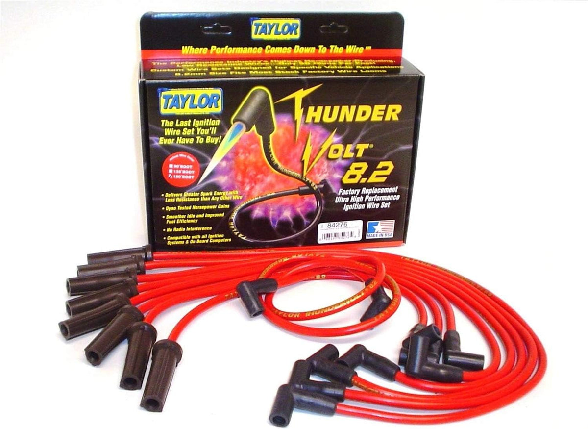 Red 8.2 Spark Plug Wire Set H528