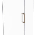 Antique Pewter Back to Back Shower Door Pull D3679