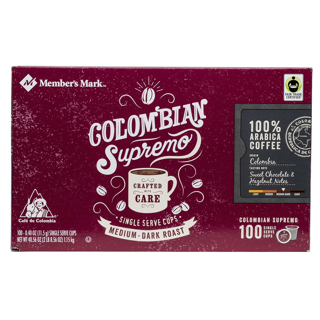 100 ct. Colombian Supremo Coffee B534