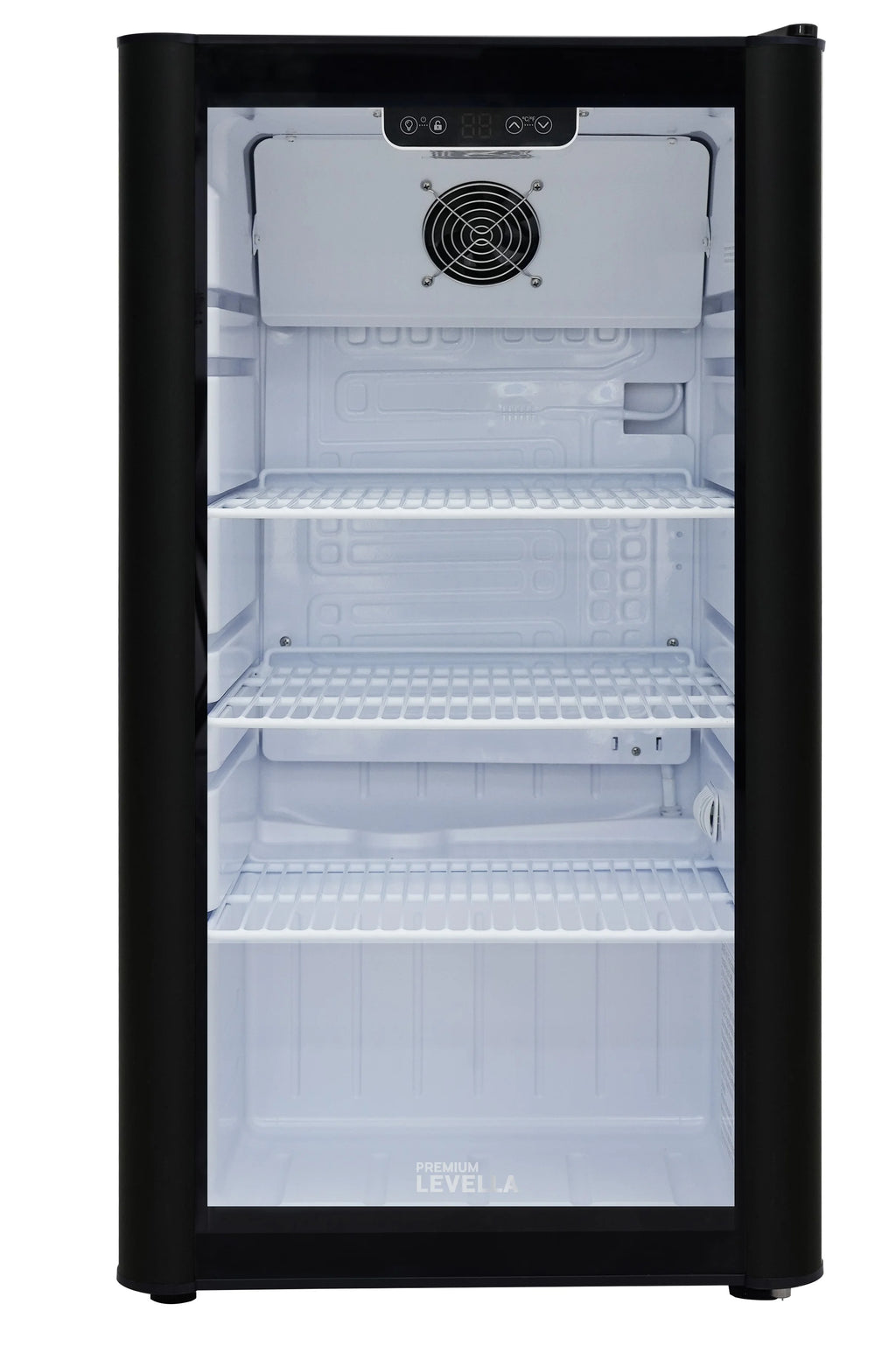 Glass Door Display Refrigerator 3.1 cu ft Black W254