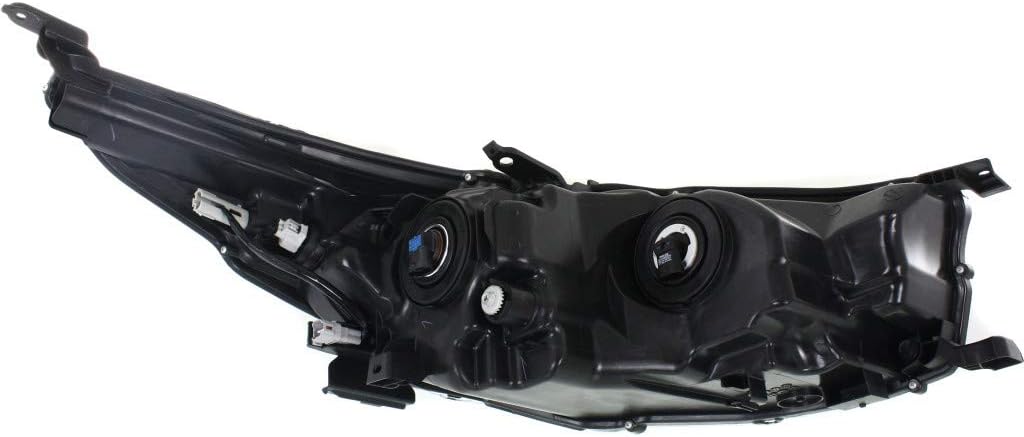 Smoked Chrome Accent Headlight Assembly Driver Side R805832