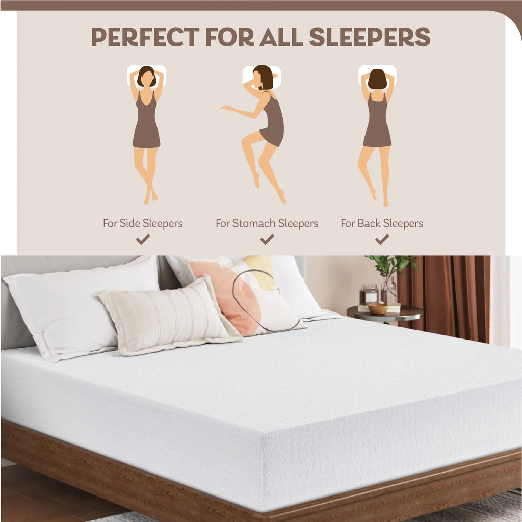 10 Tight Top Gel Memory Foam Full Mattress D254947