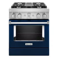 4 Burner Dual Fuel Freestanding Smart Range in Ink Blue N882756