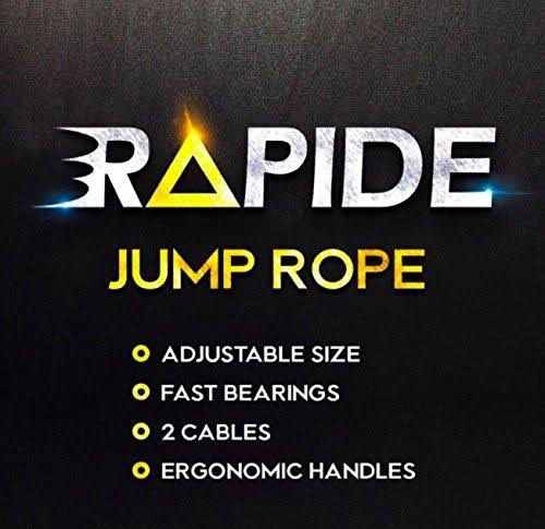 Adjustable Cable Jump Rope with Anti-Slip Handles T178566