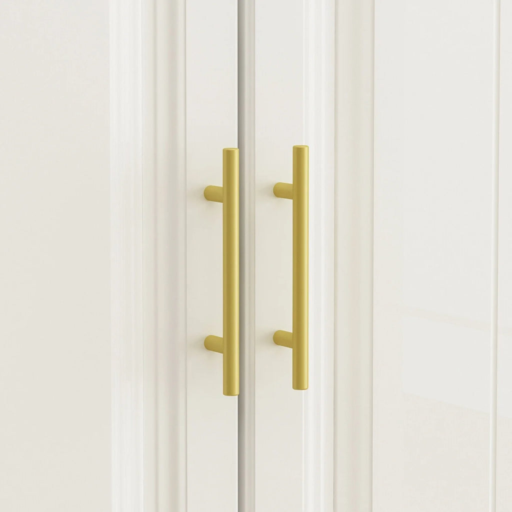 Wooden Wardrobe Armoire with Storage Cabinet Q486344