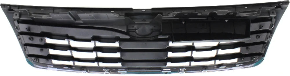 Chrome Shell/Painted Silver Insert Grille X1432