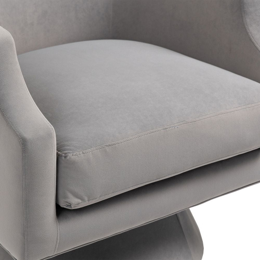360° Swivel Velvet Accent Sofa Chairs B6431