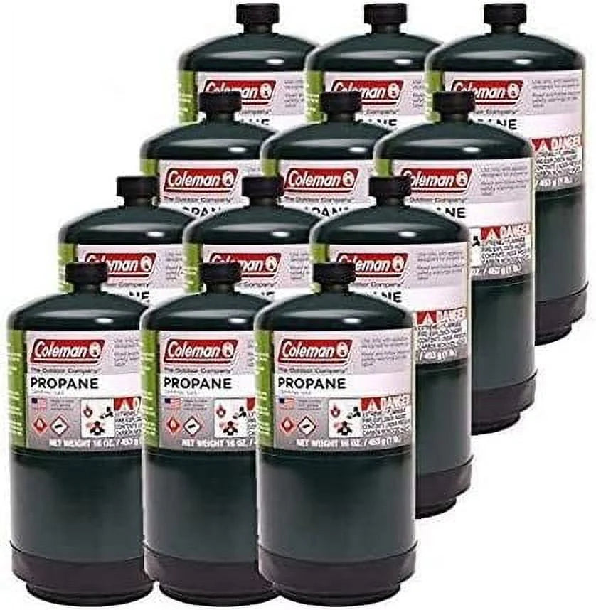 Propane 16 Oz Camping Cylinder 12 Pk W2149