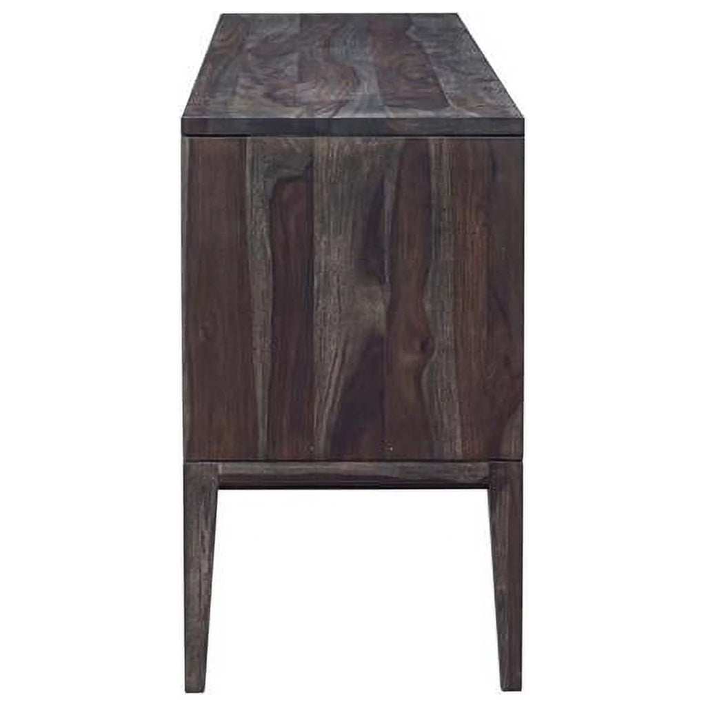 Brown Solid Sheesham Wood Sideboard C8519