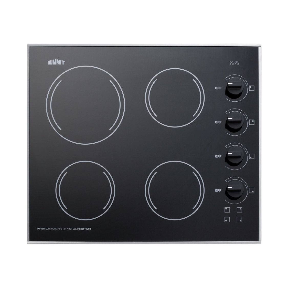 24x22 Black Electric Cooktop B65237