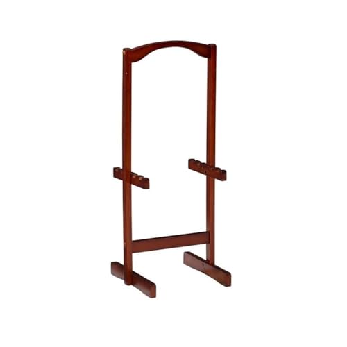 Brown Faux Marble 5 Piece TV Tray Table Set B156