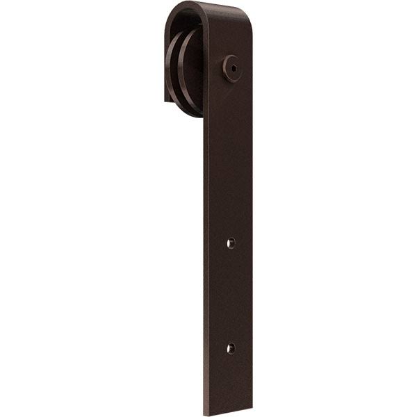 Rustic Brown Roller Hanger for Barn Door A19652