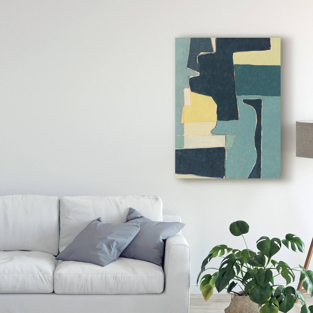 Blue Note II Canvas D876