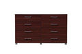 8 Drawer Mahogany Dresser P207