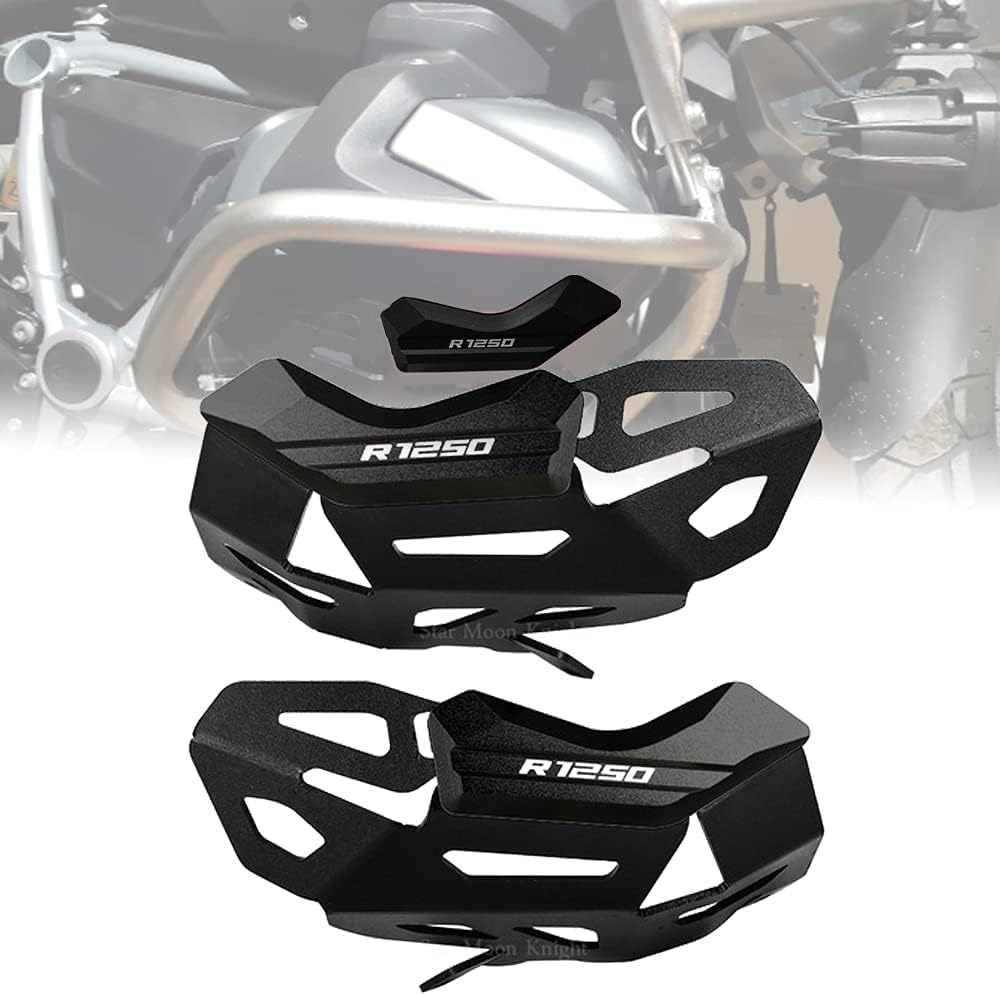 Black-red Engine Guard Protector Cover O57175