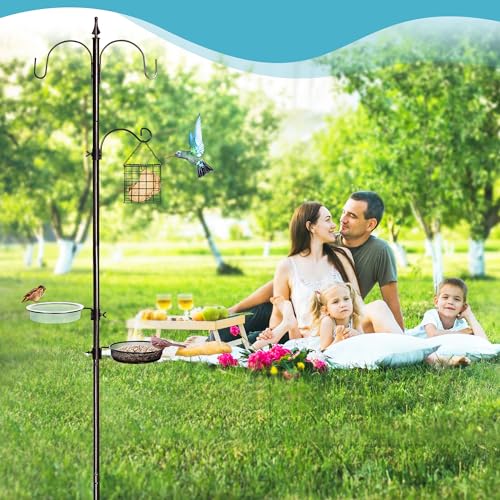 6-Hook Bird Feeding Station Kit with 4 Feeders Q6087